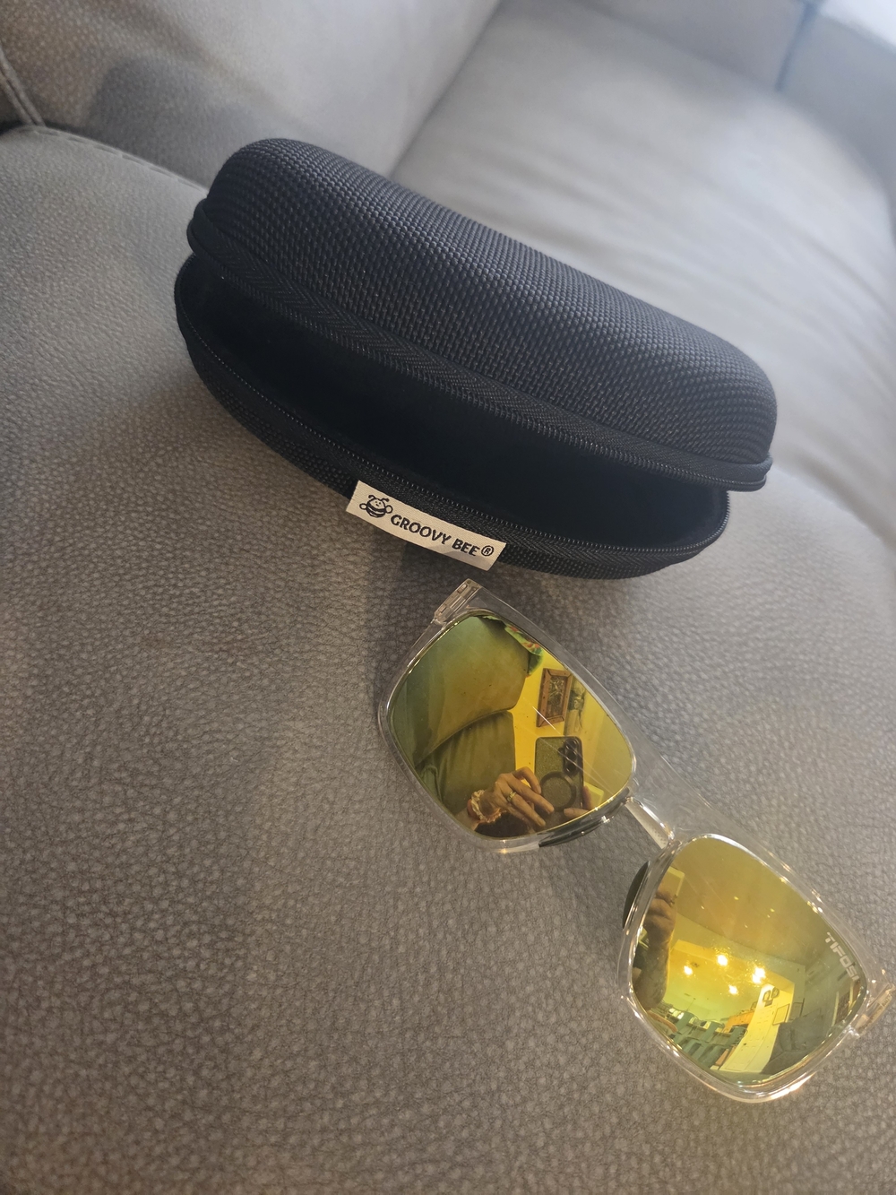 Tifosi Optics Black Hard Shell Sunglasses Case
